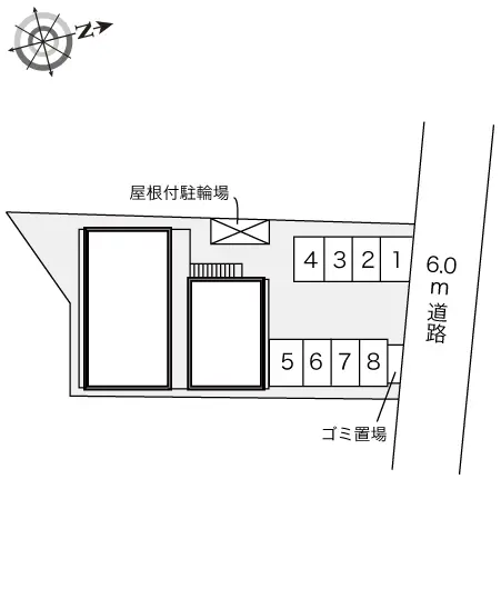 ★手数料０円★堺市西区浜寺石津町東　月極駐車場（LP）